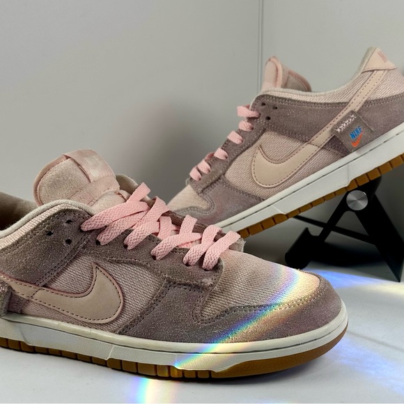 Nike Shoes - Women’s Size 7 Nike Dunk Low SE ‘Teddy Bear’ Casual Light Soft Pink DZ5318-640